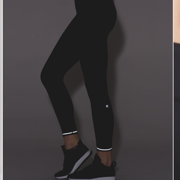 Lululemon On Track Tight- Rare- bonded details- size 4 - Picture 5 of 13